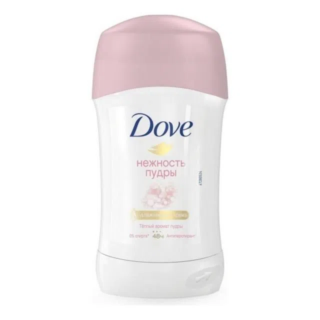 DOVE дез-stick 40ml (ж) НЕЖНОСТЬ ПУДРЫ 1407