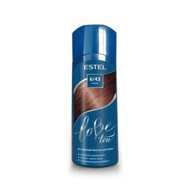 ESTEL LOVE TON Бальзам Оттеночный т. 6/43 Коньяк