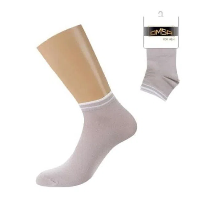 OMSA Носки муж. ACTIVE 105 (укороч) р.39-41 (25-27) Bianco