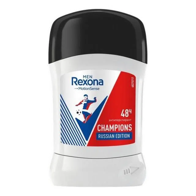 REXONA дез-stick 50г (м) CHAMPIONS 7504