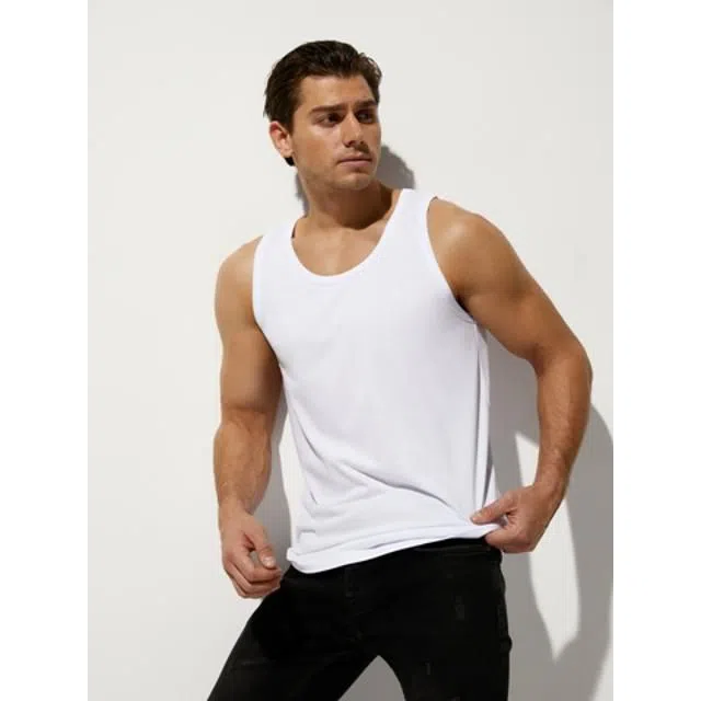 Omsa Майка муж OmT U1103 Cotton, 54 (3XL) Bianco МАРКА