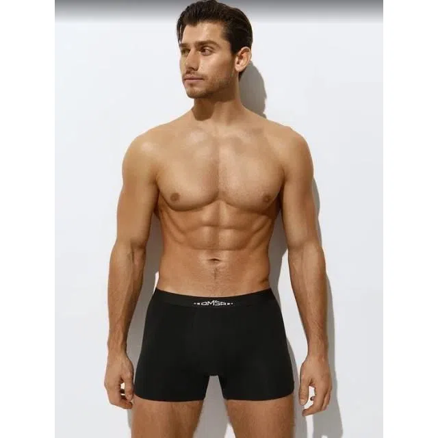 Omsa боксеры с откр.рез OmB1234-1 COTTON, 48 (L)  Nero