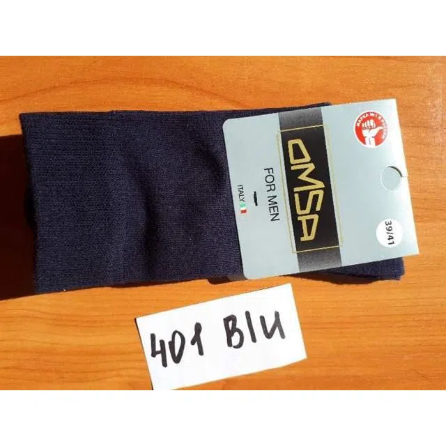 OMSA Носки муж. ECO 401 р.45-47 (29-31) Blu (синий) / МАРКА