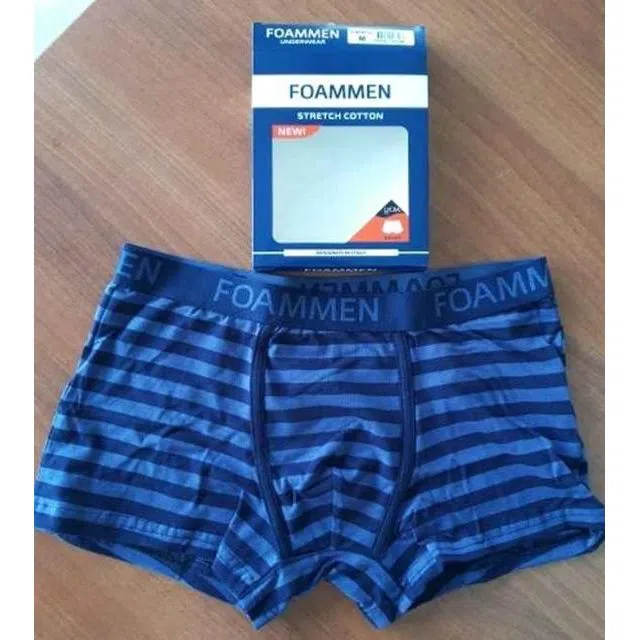 FOAMMEN Боксеры Cиние шир. т.син. полоска, XL 7201