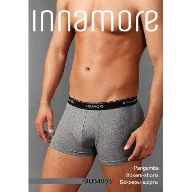 _INNAMORE Муж. Боксеры Classic IBU34003, 3 Nero