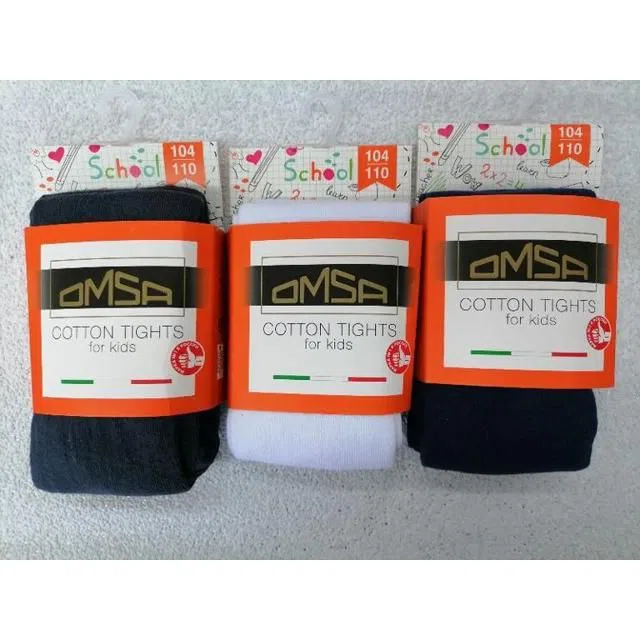 OMSA-kids Колготки 11C01-2 (гладь) р.140-146 Bordo