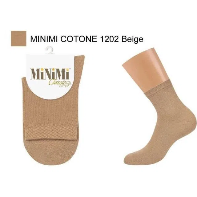MINIMI Носки жен. COTONE 1202 р.39-41 (25-27) Beige (беж)