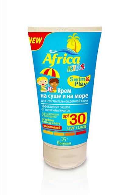 AFRICA KIDS Ф-410 Крем Детский SPF30 д/чувствительной кожи 150мл /6680/